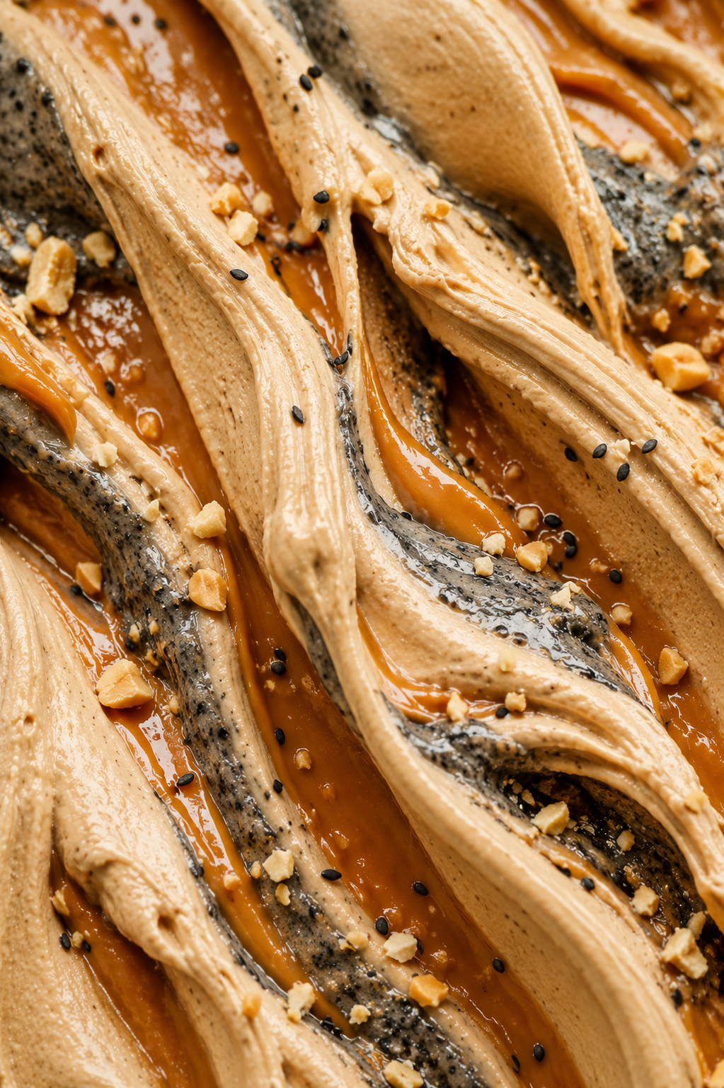 Open Peanut… and Sesame (Sugar free) — Roasted peanut and Japanese black sesame come together with a smooth caramel finish. Nutty, toasty, slightly salty and dangerously easy to get into. Open sesame was never going to be enough.